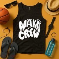 Waka Waka Crew Washed Powder Tank Top thumb 4