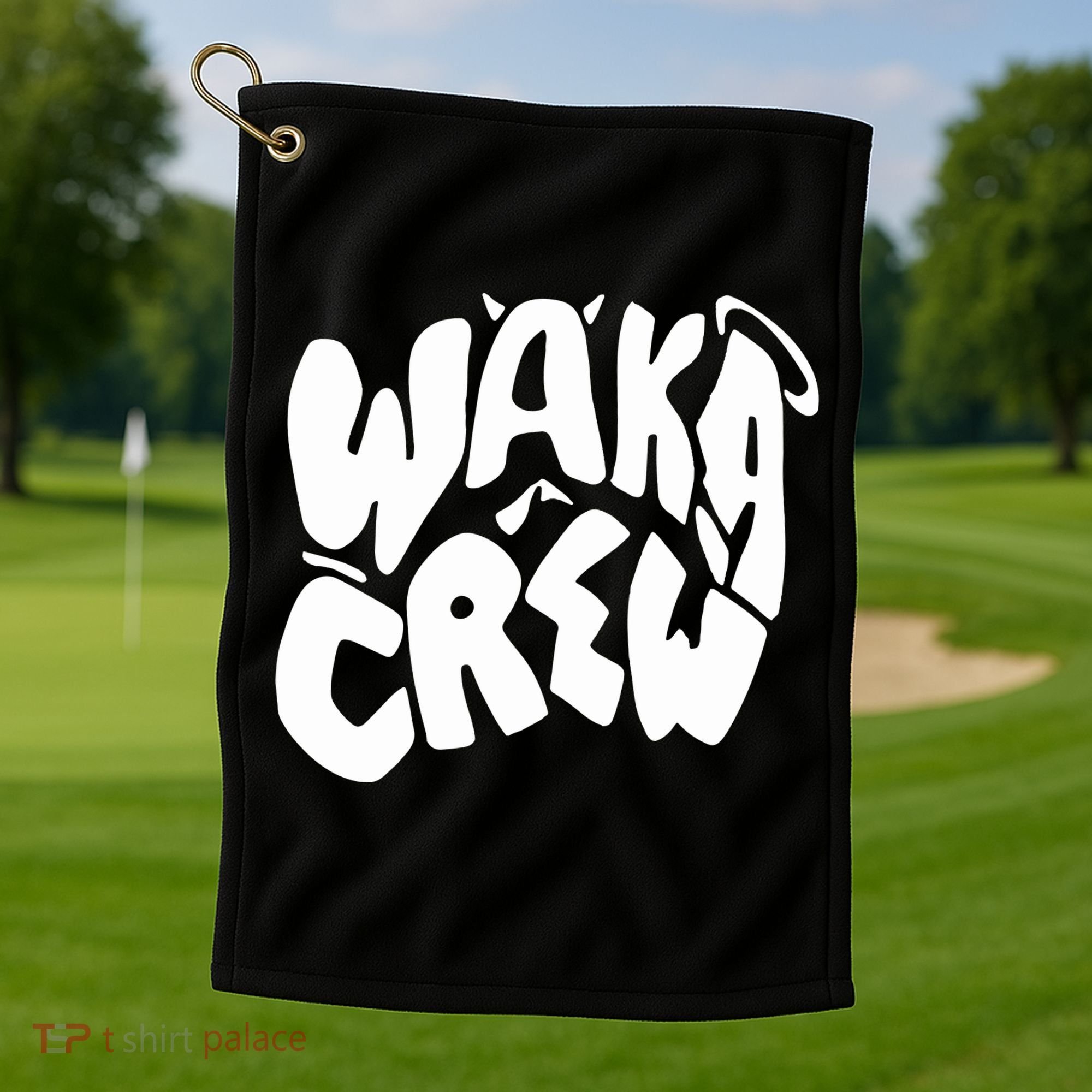 Waka Waka Crew Washed Powder Golf Towel