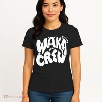 Waka Waka Crew Washed Powder Women's T-Shirt thumb 4