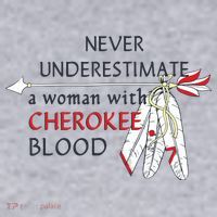 Woman With Cherokee Blood Native American Women's Sweatshirt thumb 2