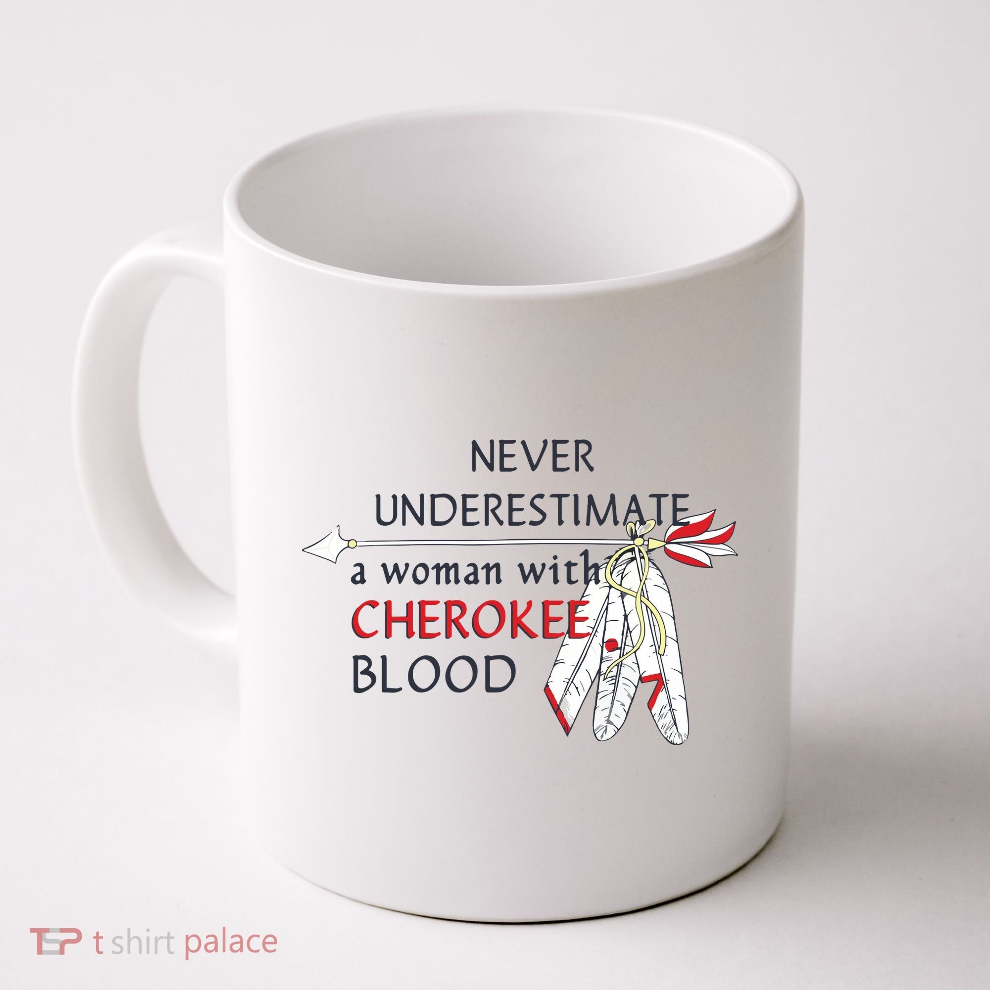 Woman With Cherokee Blood Native American Coffee Mug