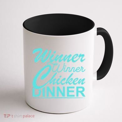 Winner Winner Chicken Dinner Coffee Mug back