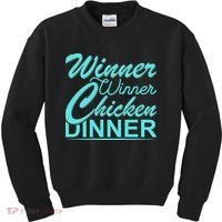 Winner Winner Chicken Dinner Kids Sweatshirt thumb 0