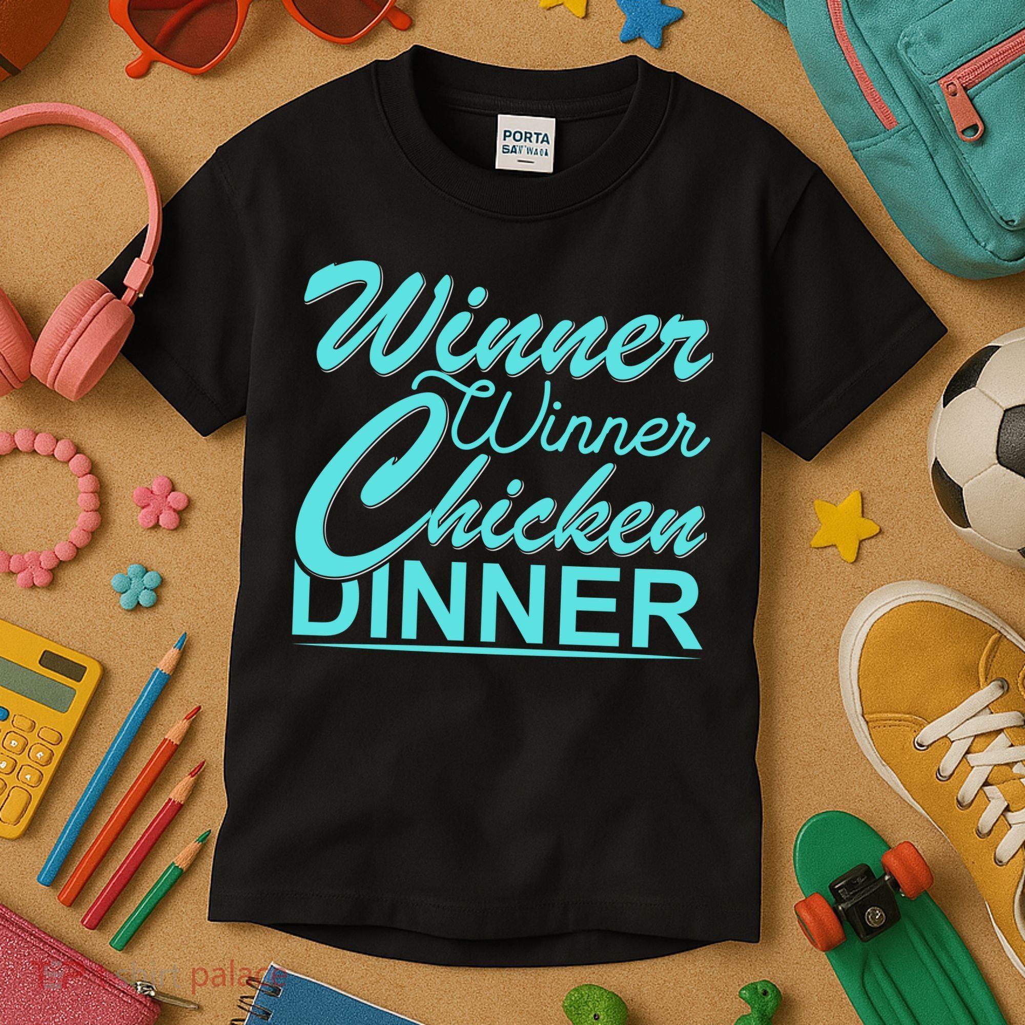 Winner Winner Chicken Dinner Kids T-Shirt