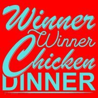 Winner Winner Chicken Dinner Santa Hat thumb 1