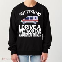 Wee Woo Car Funny Paramedic Women's Sweatshirt thumb 0