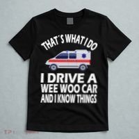 Wee Woo Car Funny Paramedic T-Shirt thumb 5