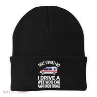 Wee Woo Car Funny Paramedic Beanie thumb 0