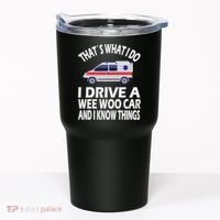 Wee Woo Car Funny Paramedic Tumbler thumb 0