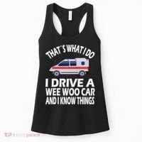 Wee Woo Car Funny Paramedic Women's Tank Top thumb 0