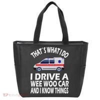 Wee Woo Car Funny Paramedic Tote Bag thumb 0