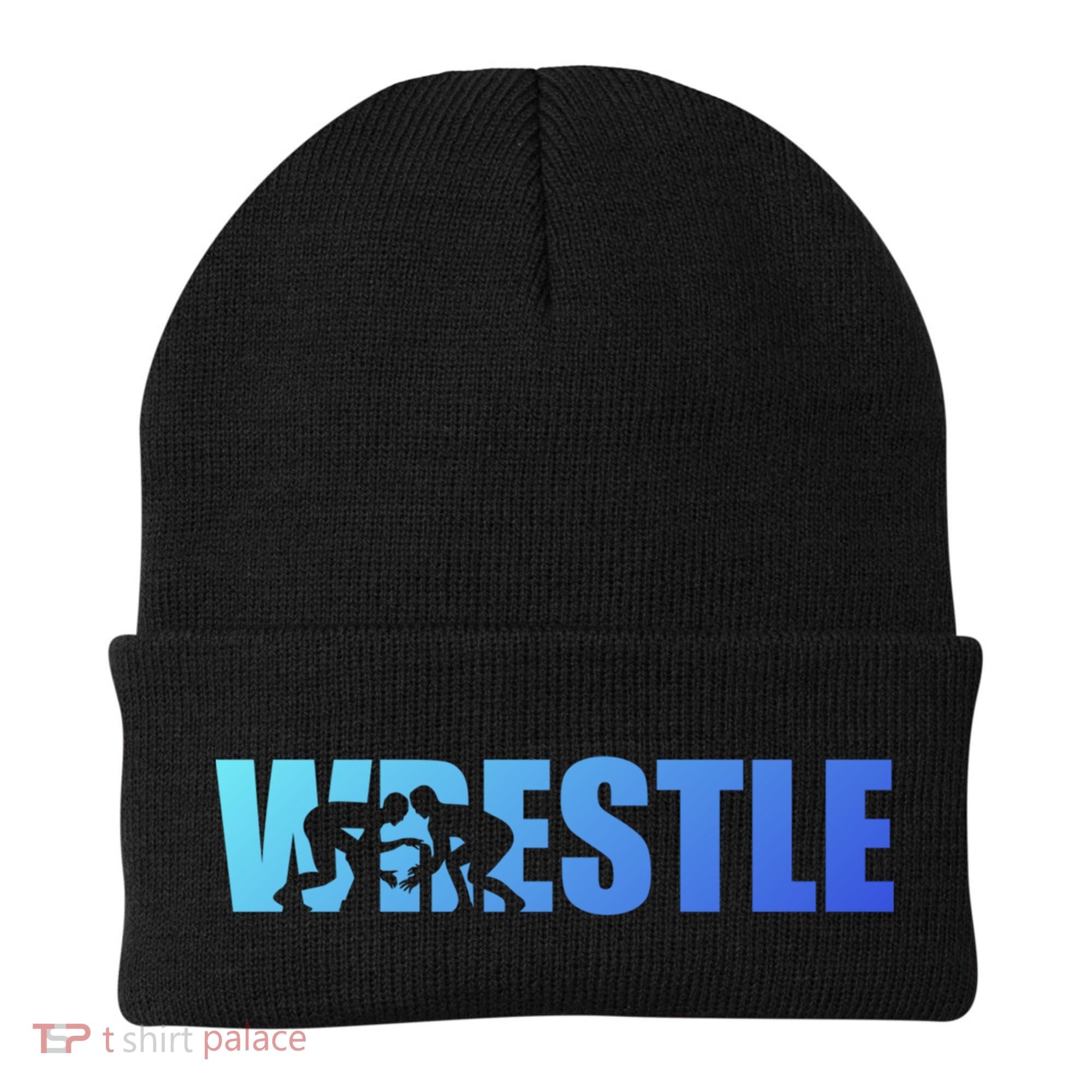 Wrestle Wrestling Cool Gift Beanie