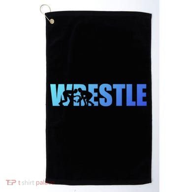 Wrestle Wrestling Cool Gift Golf Towel