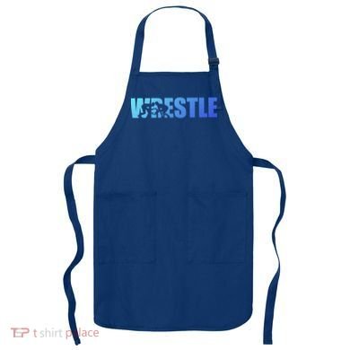 Wrestle Wrestling Cool Gift Apron