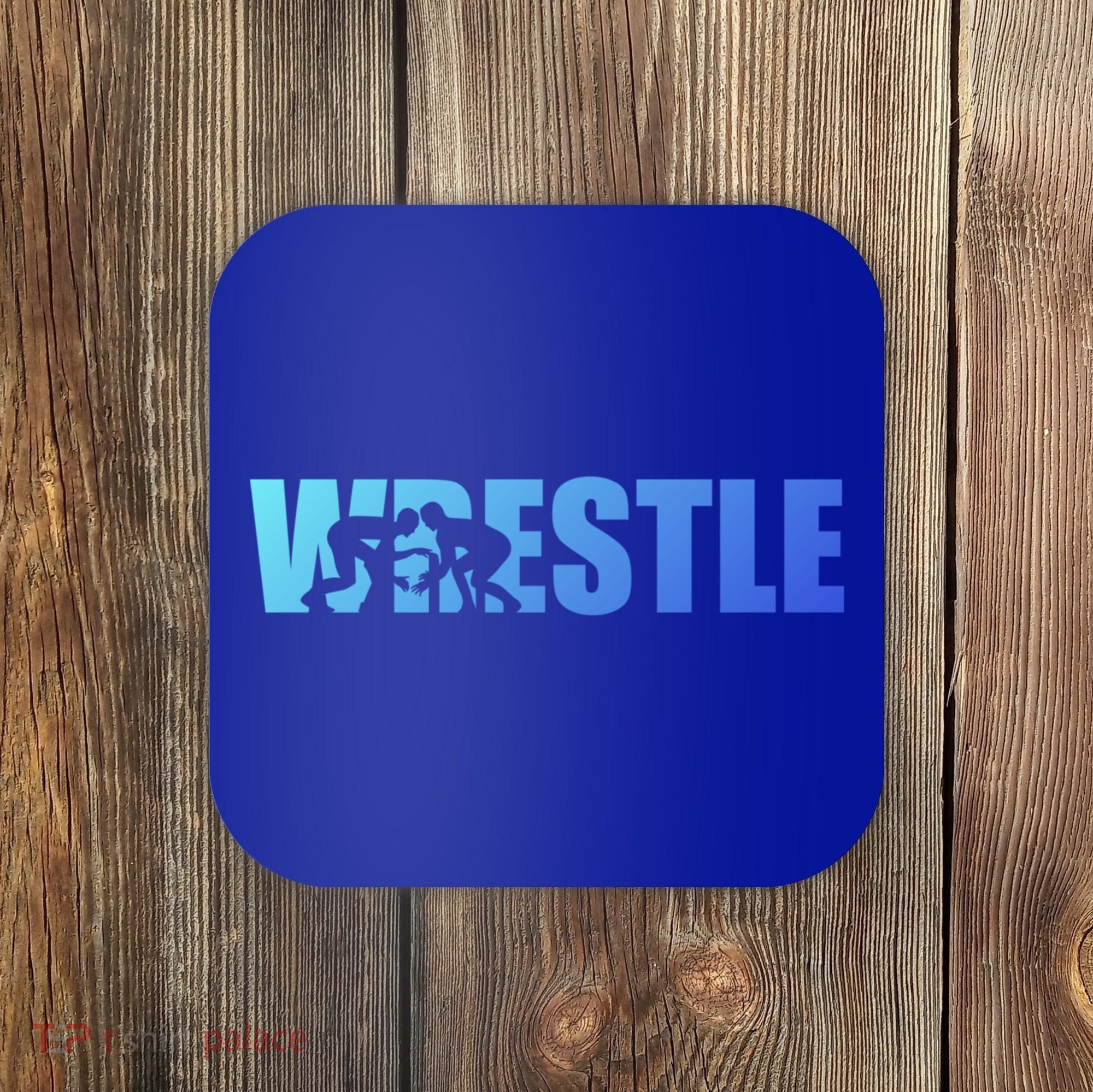 Wrestle Wrestling Cool Gift Coaster