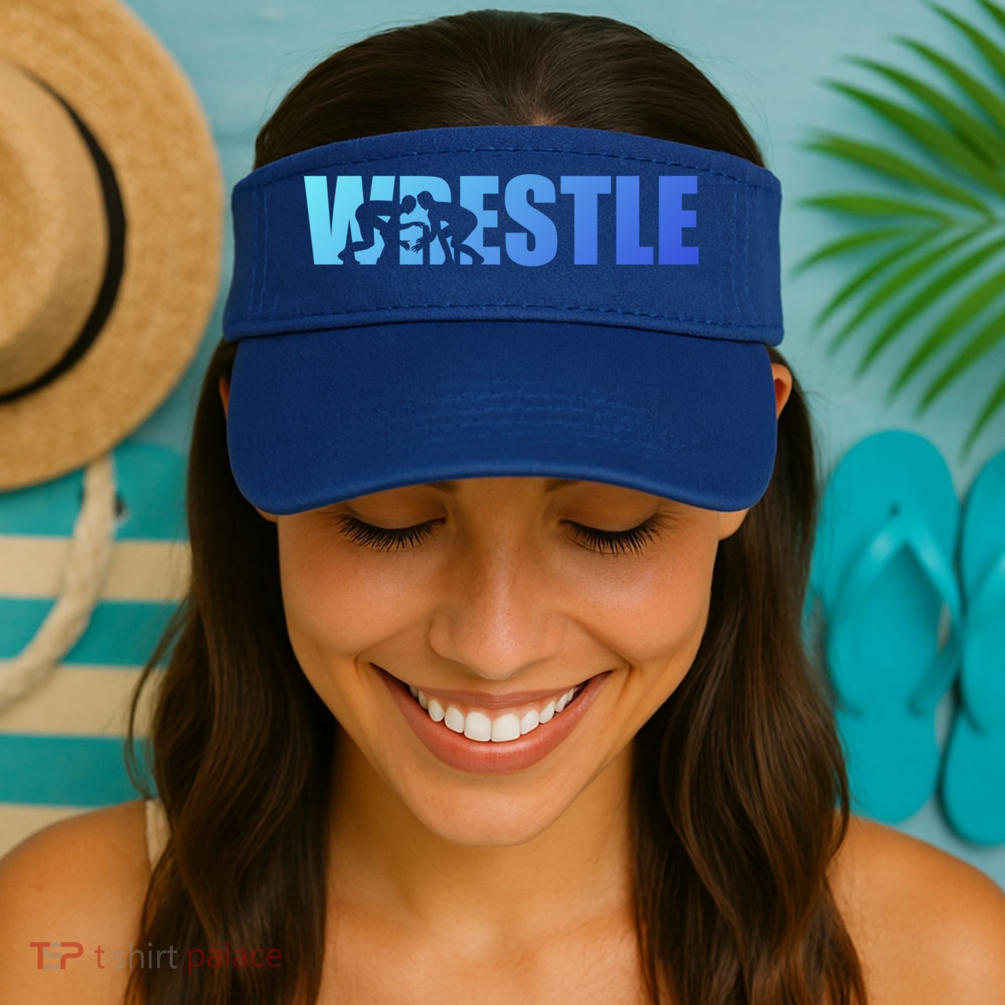 Wrestle Wrestling Cool Gift Visor