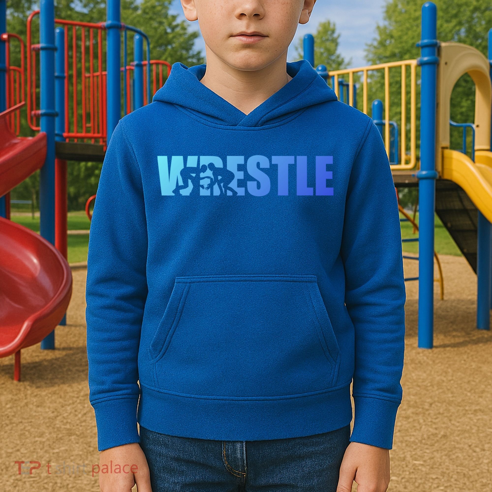 Wrestle Wrestling Cool Gift Kids Hoodie
