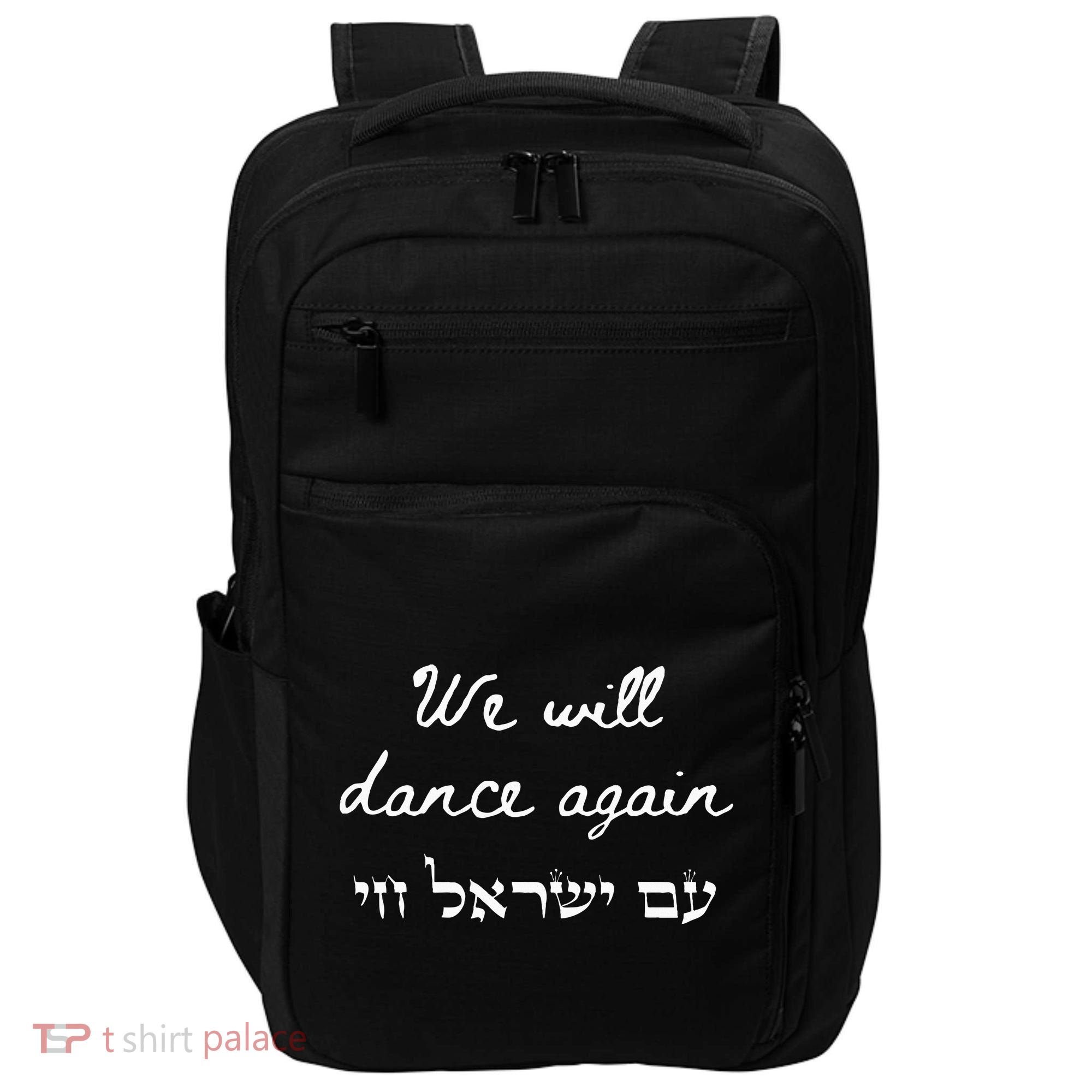We Will Dance Again Retro 70s Style Impact Tech Backpack