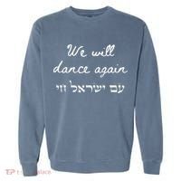 We Will Dance Again Retro 70s Style Garment-Dyed Sweatshirt thumb 0