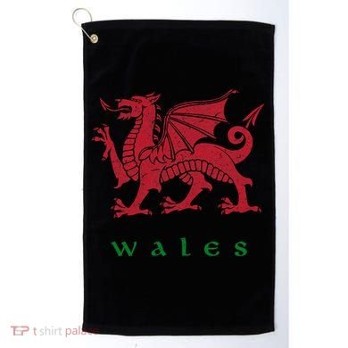 Wales Welsh Dragon Golf Towel
