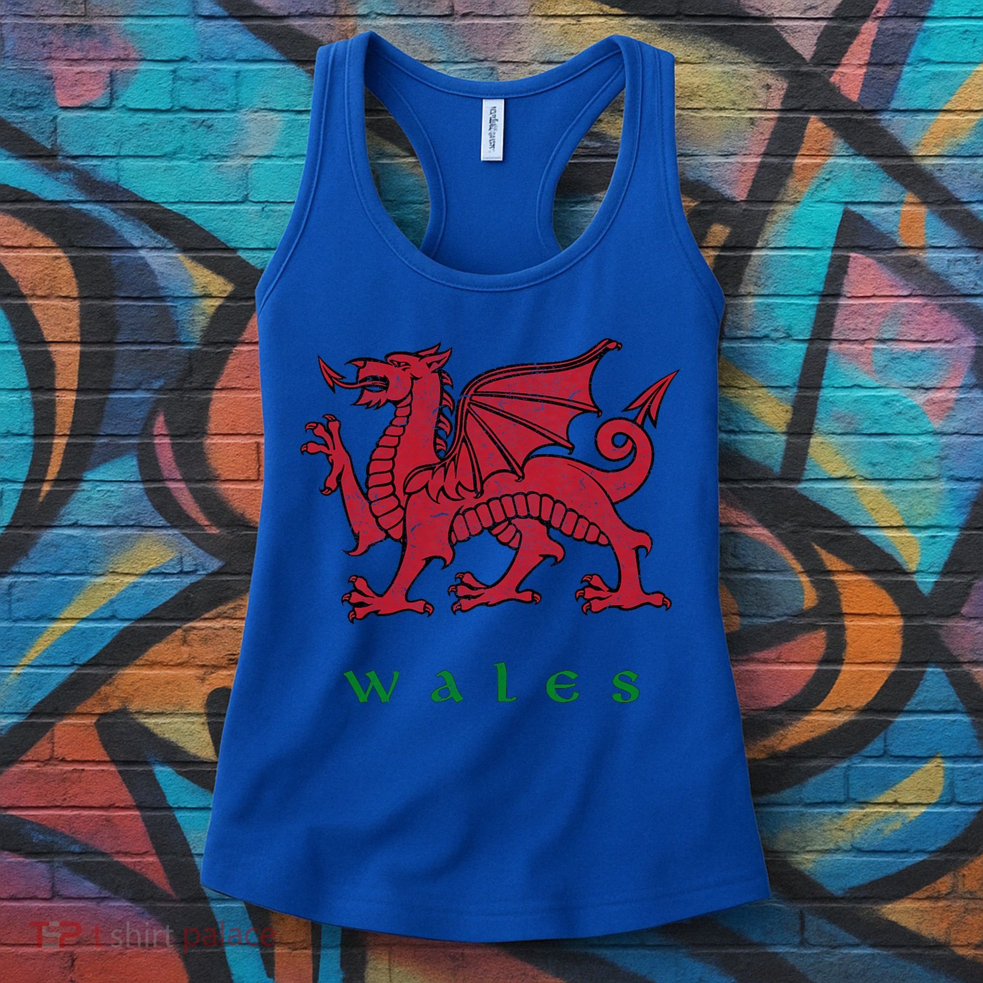 Wales Welsh Dragon Women's Tank Top