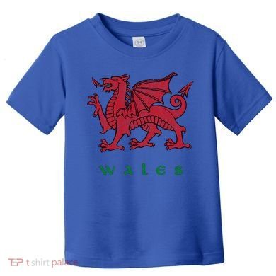 Wales Welsh Dragon Toddler T-Shirt