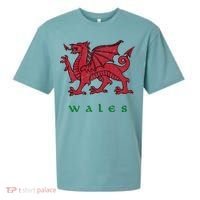 Wales Welsh Dragon Sueded Cloud Jersey T-Shirt thumb 0