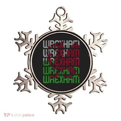 Wrexham Wales Dragon Welsh Flag Sports Merchandise Ornament