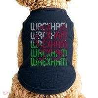 Wrexham Wales Dragon Welsh Flag Sports Merchandise Doggie Tank thumb 0