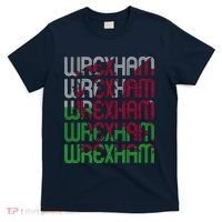 Wrexham Wales Dragon Welsh Flag Sports Merchandise T-Shirt thumb 0