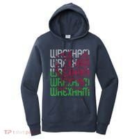 Wrexham Wales Dragon Welsh Flag Sports Merchandise Women's Hoodie thumb 0