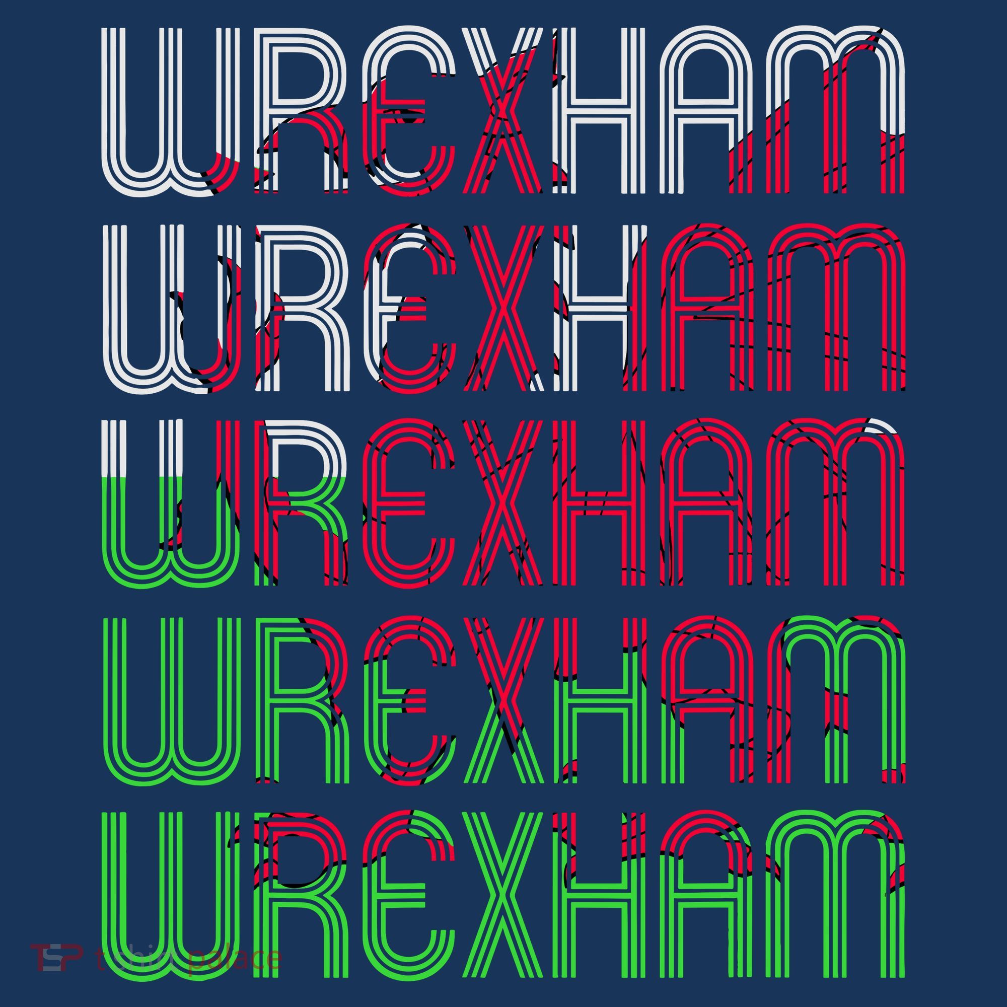 Wrexham Wales Dragon Welsh Flag Sports Merchandise Women's Hoodie