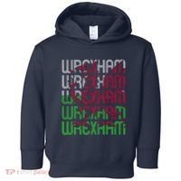 Wrexham Wales Dragon Welsh Flag Sports Merchandise Toddler Hoodie thumb 0