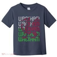 Wrexham Wales Dragon Welsh Flag Sports Merchandise Toddler T-Shirt thumb 0