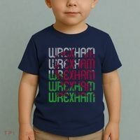 Wrexham Wales Dragon Welsh Flag Sports Merchandise Toddler T-Shirt thumb 2