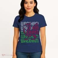 Wrexham Wales Dragon Welsh Flag Sports Merchandise Women's T-Shirt thumb 4