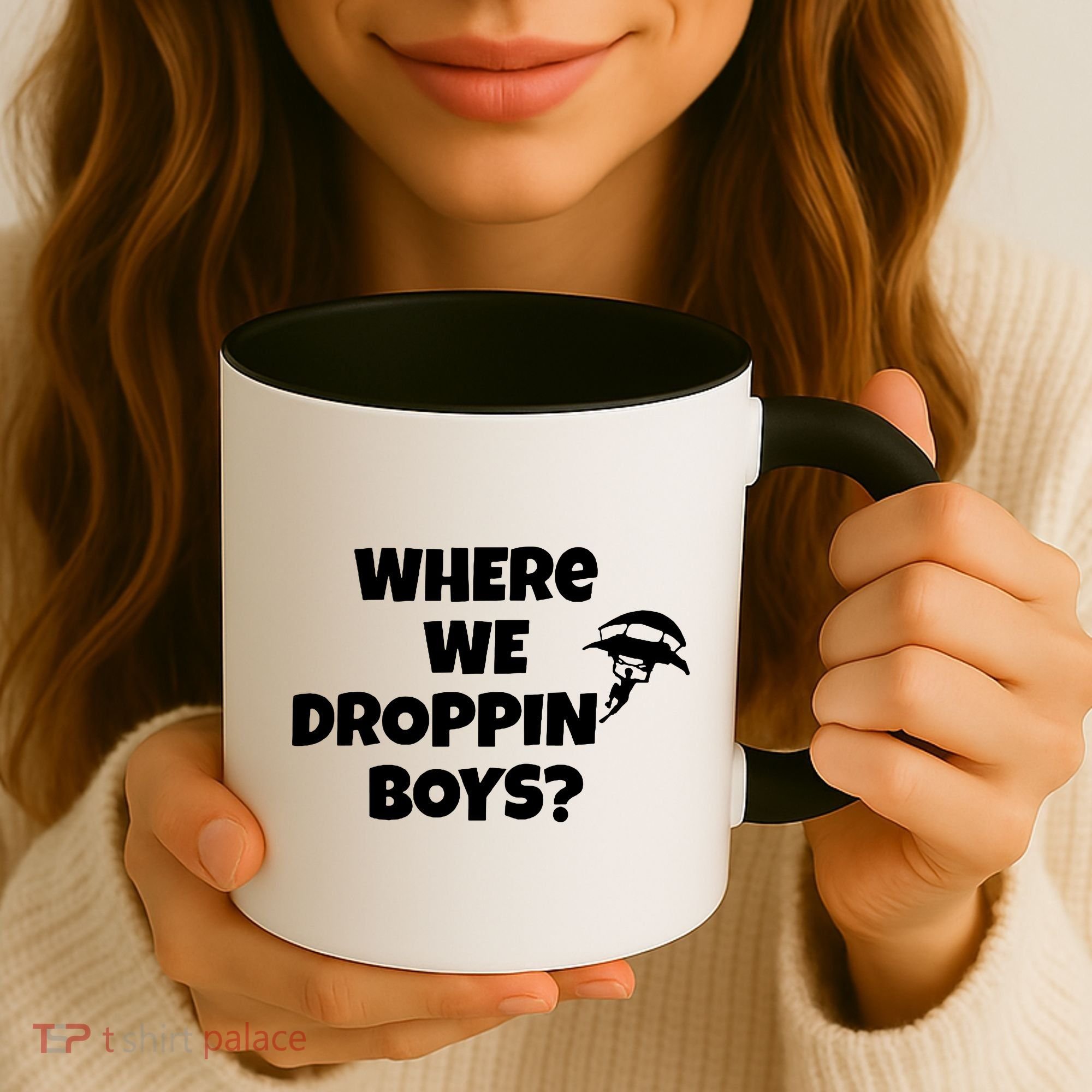 Where We Dropping Boys Coffee Mug