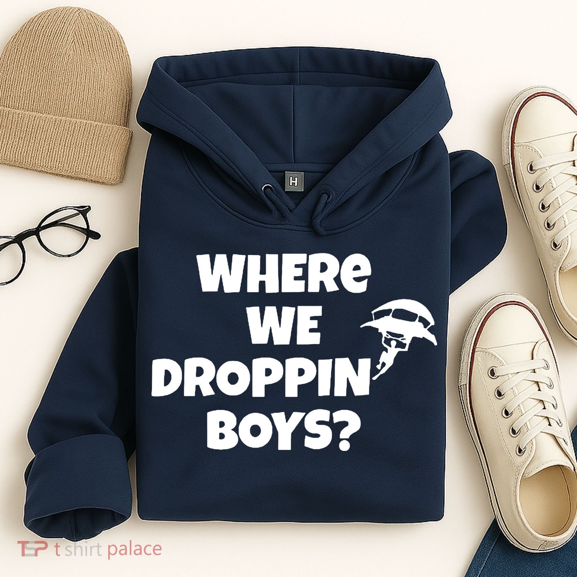 Where We Dropping Boys Hoodie