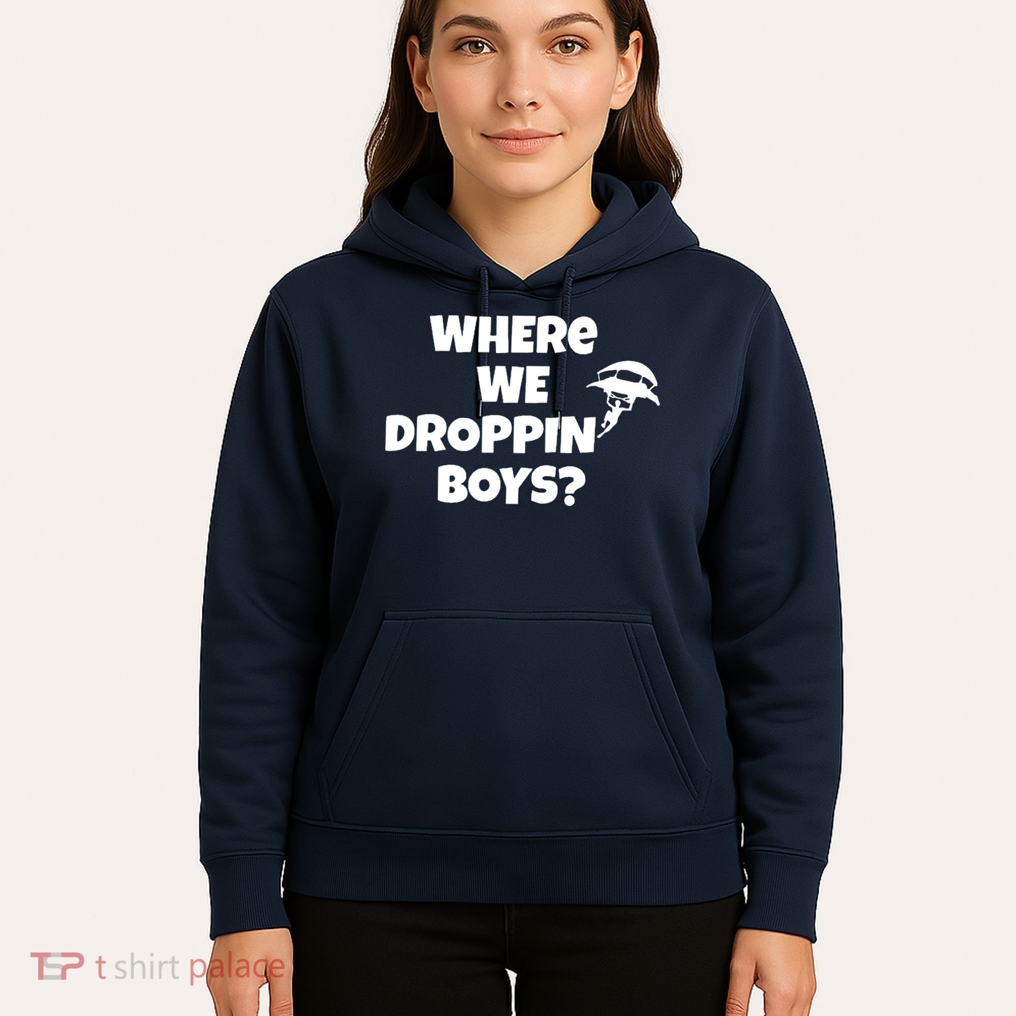 Where We Dropping Boys Hoodie