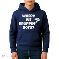 Where We Dropping Boys Kids Hoodie thumb 4