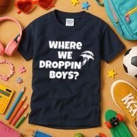 Where We Dropping Boys Kids T-Shirt thumb 3