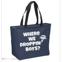 Where We Dropping Boys Tote Bag thumb 2