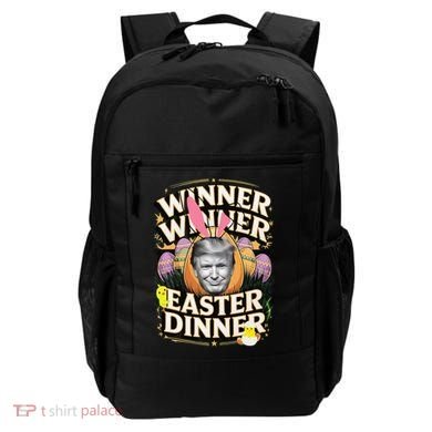 Winner Winner Easter Dinner Trump President 47th Backpack