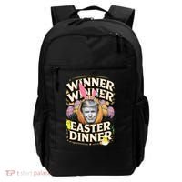 Winner Winner Easter Dinner Trump President 47th Backpack thumb 0