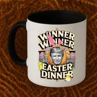 Winner Winner Easter Dinner Trump President 47th Coffee Mug thumb 2