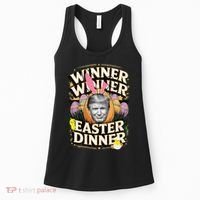 Winner Winner Easter Dinner Trump President 47th Women's Tank Top thumb 0
