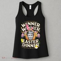 Winner Winner Easter Dinner Trump President 47th Women's Tank Top thumb 3
