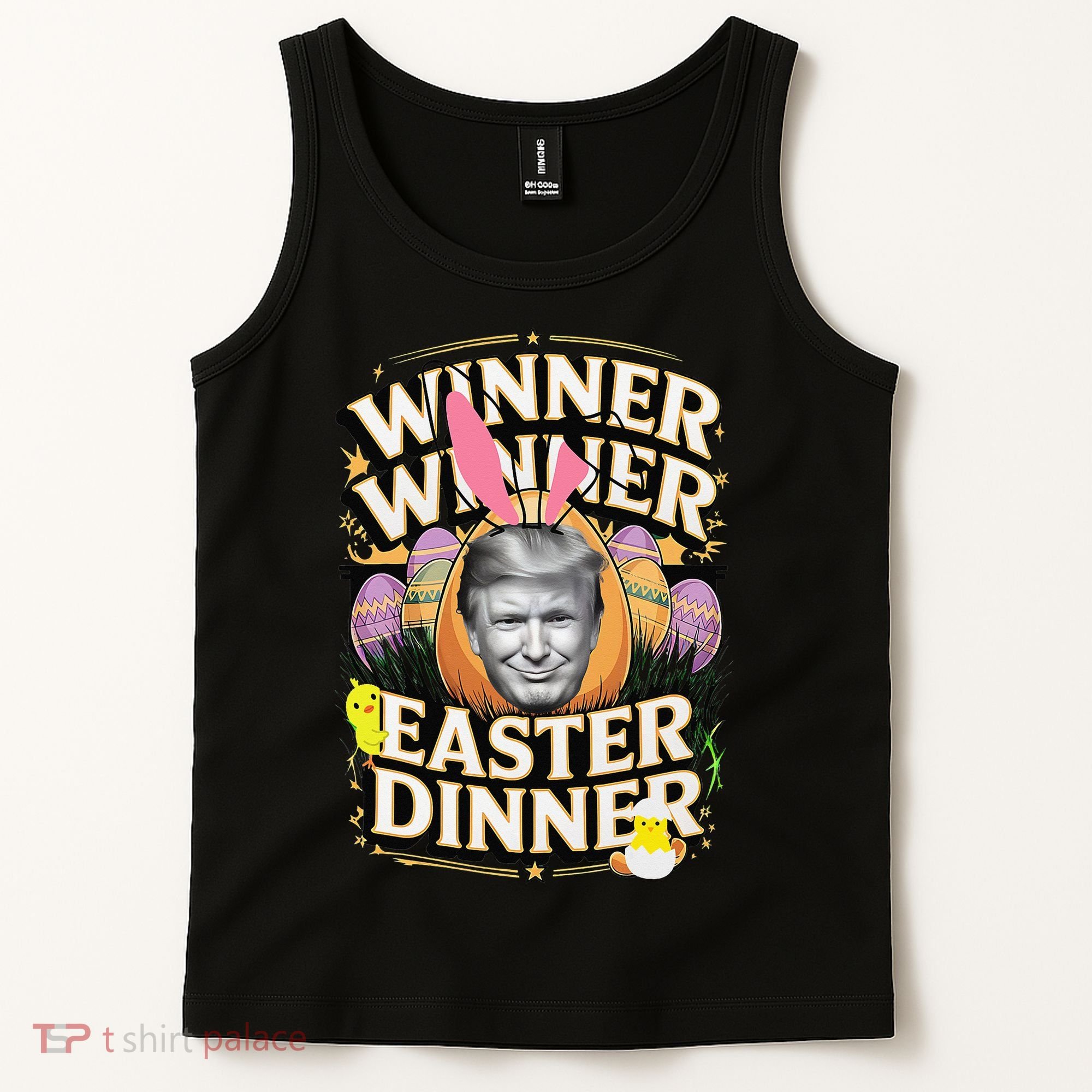 Winner Winner Easter Dinner Trump President 47th Tank Top
