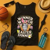 Winner Winner Easter Dinner Trump President 47th Tank Top thumb 4