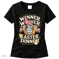Winner Winner Easter Dinner Trump President 47th Women's T-Shirt thumb 0